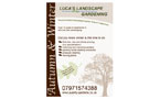 Leaflet for Landscape Gardener